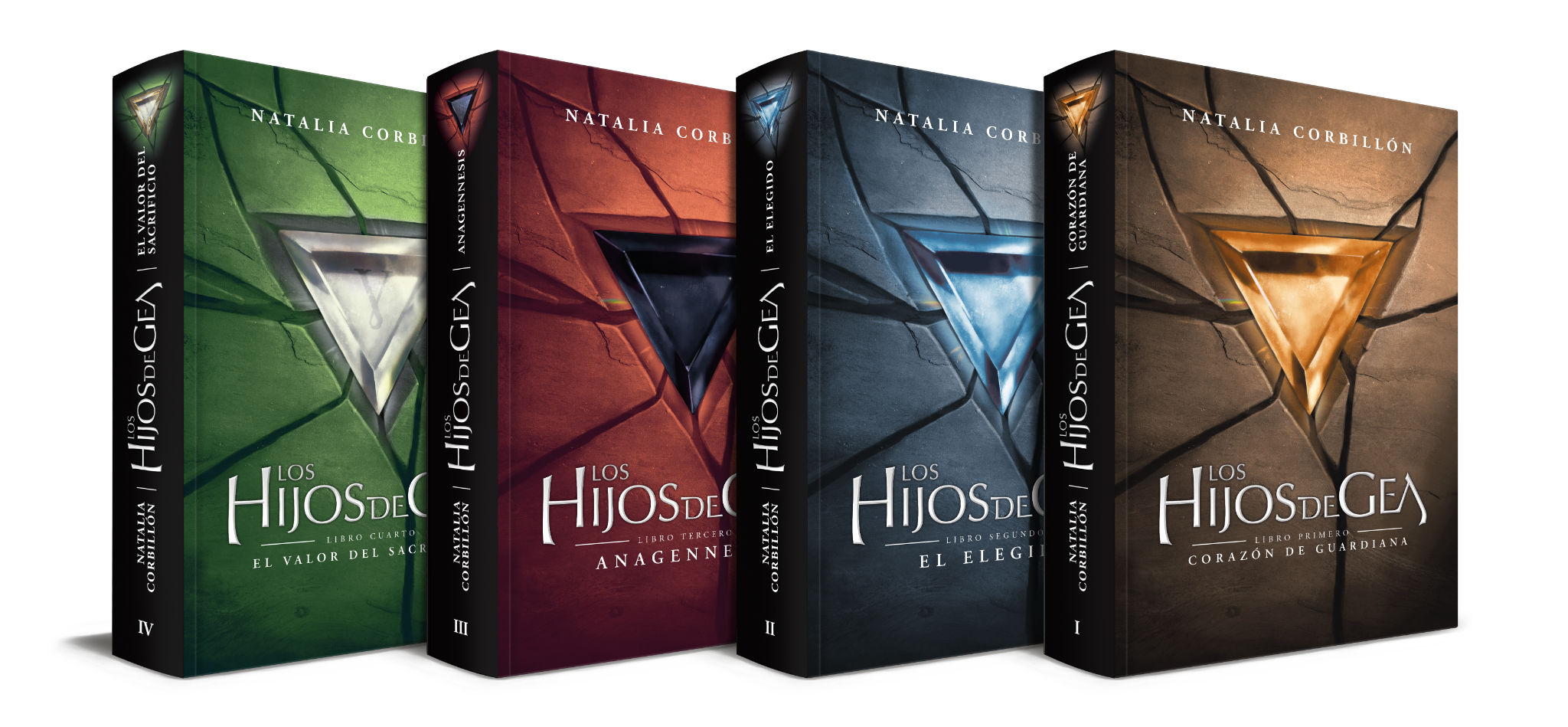 Los cuatro libros de Los Hijos de Gea